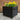 Cubic Blomsterkasse med Hjul - 46 × 50 × 45 cm