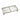 Cubic rist 40×80 cm med højde 12,3 cm riste i træ-look