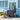 Cubic Blomsterkasse med Espalier og Hjul - 87 × 50 × 155 cm