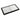 Cubic rist 48×88 cm med sort gummiramme, højde 4 cm
