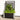 Sæt med fire drejelige hjul til sort blomsterkasse med espalier